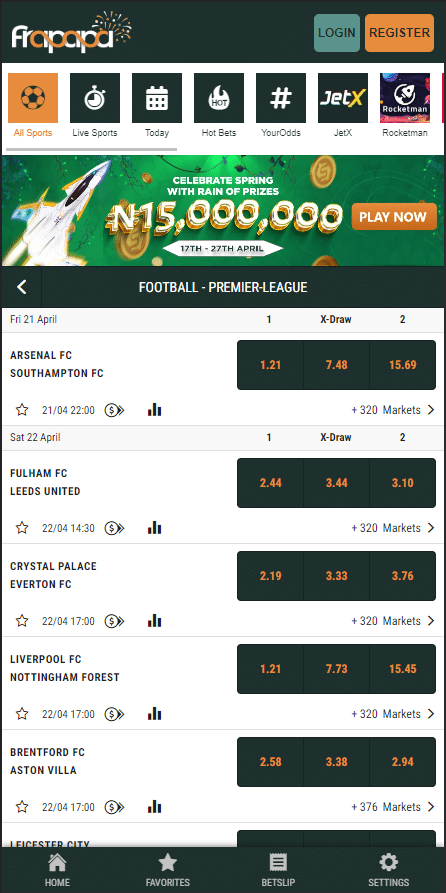 frapapa soccer betting